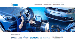 Desktop Screenshot of inpro.de